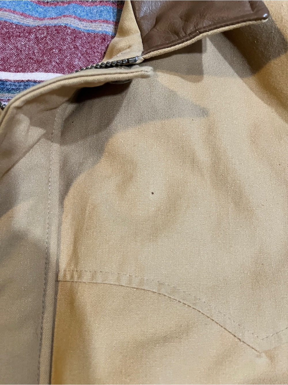 Pendleton Tan Field Jacket - Picture 3 of 15